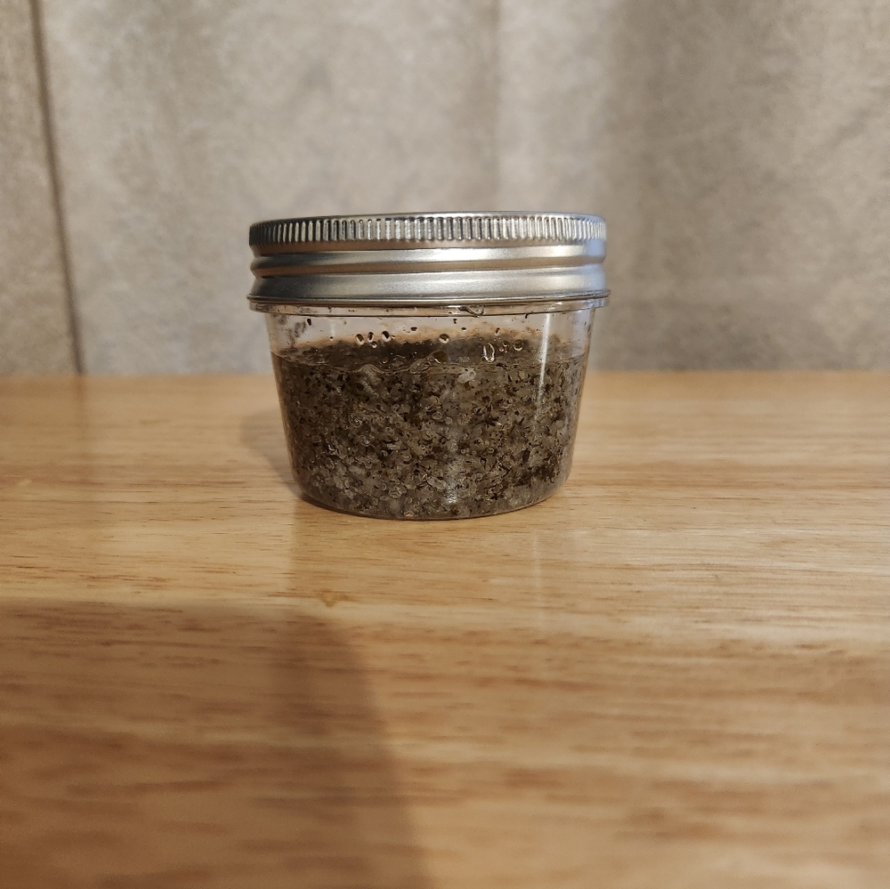 Handmade Green tea and Chamomile hand scrub